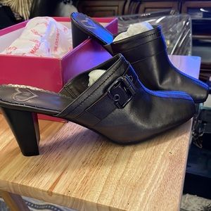 Women Mules Brand  Gold Brass Bronze color